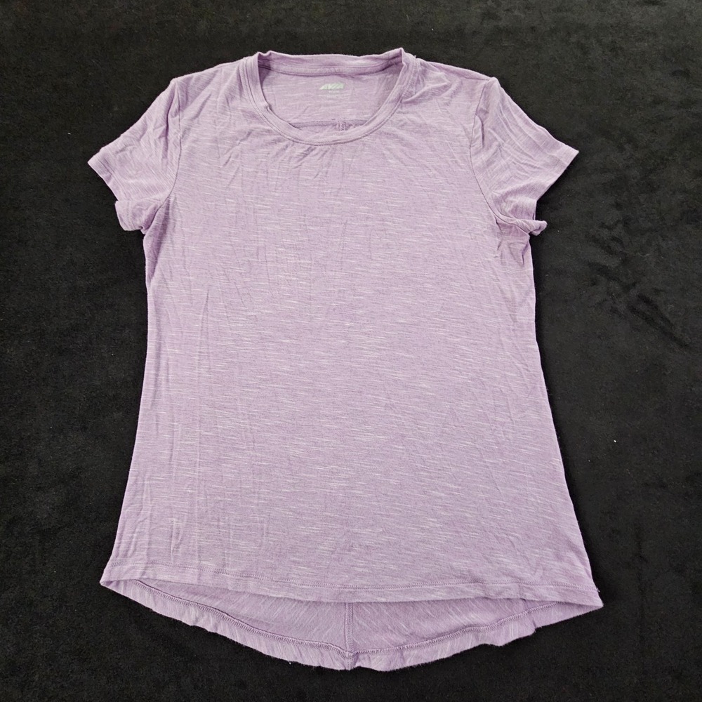 Avia Purple Short Sleeve Performance T-Shirt Women's XS